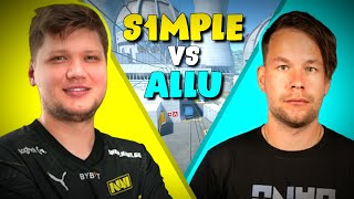 S1mple With Tabsen vs Allu  FPL CS2 Stream Battles [upl. by Ameh134]