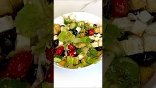 Best Caesar salad receipe easy to transport in lunchbox mynthtv [upl. by Sucirdor767]