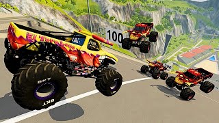 😱 ZOMBIE Chase Accident EL TORO LOCO Monster Jam Showdown [upl. by Radmen]