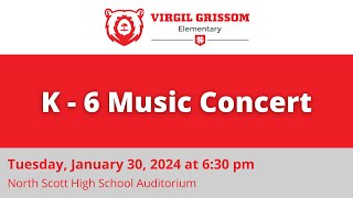 Virgil Grissom All School Elementary Music Concert [upl. by Sherar]