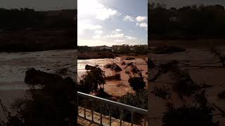 Puente de Ribarroja destrozado por la Dana [upl. by Ynnig]