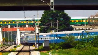 Indian Railways Train goes over Train 3 [upl. by Erickson]