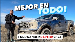 2024 Ford Ranger RAPTOR  Prueba de manejo completa y todoterreno [upl. by Lebbie]