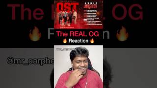 The Real OG  OST Reaction ft mrearphones  GOAT OST Jukebox Reaction thalapathy [upl. by Olinde]