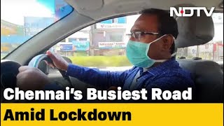 Heres How Chennais IT Corridor States Busiest Road Looks Like During Lockdown [upl. by Erb]