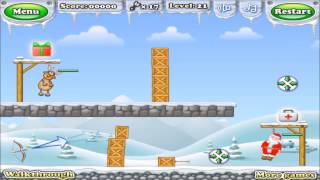 Gibbets Santa in Trouble Walkthrough All Levels 148 [upl. by Einatsed684]