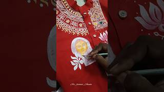 Panjabi design  Durga puja spacial😍  shortvideo shorts short [upl. by Einahets]