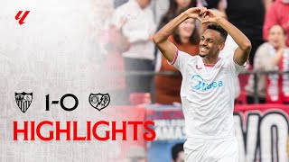 Sevilla FC vs Rayo Vallecano 10 LALIGA  Resumen [upl. by Annazor]