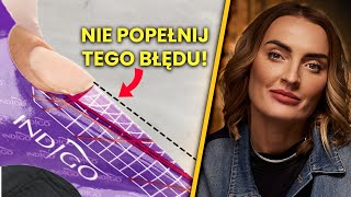 10 BŁĘDÓW PRZY PRZEDŁUŻANIU PAZNOKCI Jak podkładać formę pod paznokieć [upl. by Ahsele]