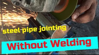 Ultimate Mild Steel Pipe Jointing Without Welding  GameChanging Fabrication Techniques [upl. by Assirok]