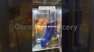 Robot machine at grocery in Germany [upl. by Zelma]