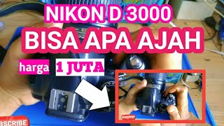 review Nikon D3000 harga satu jutaan [upl. by Wildermuth]