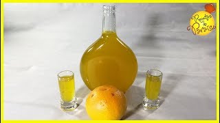 LICOR DE LARANJA CASEIRO  🍎 quotReceitas do Paraísoquot [upl. by Adnaval]