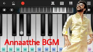 Annaatthe Theme  Rajinikanth  Easy Piano Tutorial  D Iman [upl. by Daus]