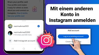 So melden Sie sich bei einem anderen InstagramKonto an 2024  Instagram Login Another Account [upl. by Aylmar853]