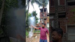 Butane Gas Water Bottle rocket  World Simple Gas Rocket  😷 [upl. by Idnem]