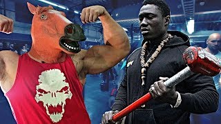 Anabolic Horse VS John Gomez  Strength Wars League 2K17 39 [upl. by Aiden]