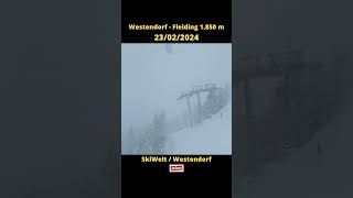 SkiWelt  Westendorf ⏩ Timelapse 100 jours [upl. by Pacificia]