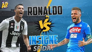 Canzone Cristiano Ronaldo VS Insigne  Sfida  Parodia [upl. by Brita]