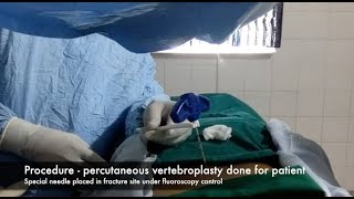 Patient Story Vertebroplasty [upl. by Edveh]