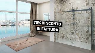 Ristrutturazione Bagno al 75 di Sconto  Offerta Scaduta [upl. by Lonee]