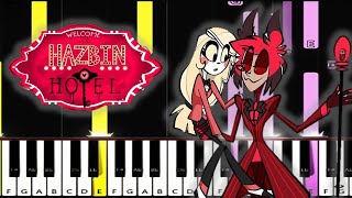 Poison Full Song  Hazbin Hotel  Free MIDI  Piano Tutorial [upl. by Spiegel]