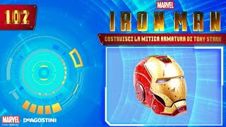 Costruisci il tuo Iron Man De Agostini  tutorial 102Â° uscita [upl. by Nelag]