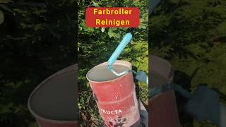 Farbroller Reinigen  NIE WIEDER OHNE [upl. by Harleigh]