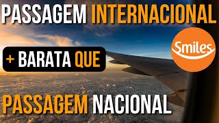 COMO Encontrar PASSAGENS Internacionais BARATAS com MILHAS Smiles [upl. by Singleton]