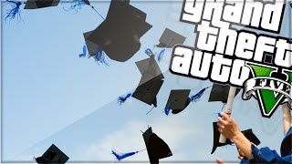 WE GRADUATED FLIGHT SCHOOL GTA 5 Funny Moments [upl. by Siradal766]