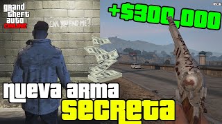 GTA V Online  Como tener 300000 gratis y el nuevo revolver navy secreto en 2 minutos [upl. by Bopp308]