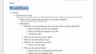 How to use WorkFlowy [upl. by Athene]