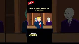 How I Buy Memecoin investment money trading trader memecoin memecoins crypto investor [upl. by Lonier]