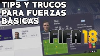 TRUCOS y CONSEJOS para las Fuerzas básicas en FIFA 18  Modo Carrera  Jugadores con mejor potencial [upl. by Htepsle]