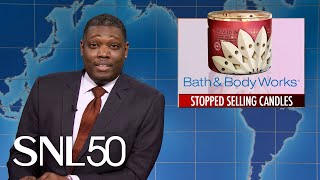 Weekend Update Bath amp Body Works Pulls Offensive Candles From the Shelves  SNL [upl. by Sarson200]