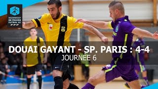 J6  Douai Gayant  Sporting Paris 44 le résumé [upl. by Nylecyoj]