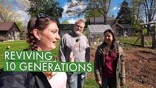 Reviving a 100 YearOld Homestead Thrives Amid Suburbia Conrad Family Farm [upl. by Carolus]