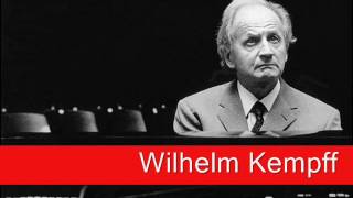 Wilhelm Kempff Schubert  Impromptus No 1 in C minor Op 90 D 899 [upl. by Karilynn414]