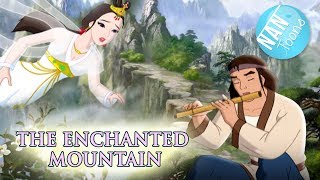 ENCHANTED MOUNTAIN full movie for kids  A WOODMAN AND A FAIRY cartoon  fairy tale for children [upl. by Pelagi363]