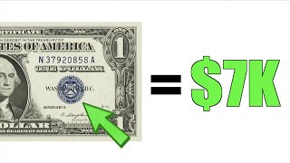 1 SILVER CERTIFICATE Bills Worth Money Hiding in Your Wallet [upl. by Wilton]