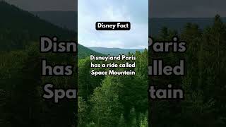 Random Disney Fact paris spacemountain interestingfacts trendingshorts [upl. by Martell]