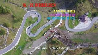 mit VollGas in den Herbst Dolomiten  4 x HP 3 x geführte Tour 3 x Mittagessen 726 € pro Person [upl. by Dulciana758]