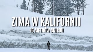 California Sparaliżowana 16 METRÓW ŚNIEGU Rekordowy Atak Zimy [upl. by Elay]