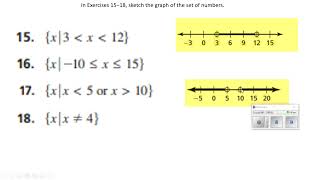 hw video for lesson 2 5 Solving Compound Inequalities [upl. by Leyameg963]