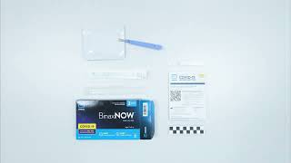 BinaxNow Covid 19 antigen Self Test USA Stop Motion [upl. by Olumor473]