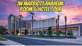 JW Marriott Anaheim Room amp Hotel Tour PLUS Review [upl. by Alimhaj]