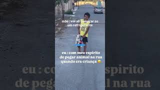 JOVEM SAI PARA COMPRAR PÃO E ADOTA UM CACHORRO cachorro adote dog pets amor resgate rescue [upl. by Irrot]