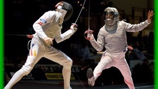 Fencing Europeans Senior ZAGREB 2013  Day6 Womens Epee amp Mens Sabre  Green Piste [upl. by Oderfigis]