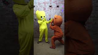 Teddy Bear Prank on Cute Girl  the teddy world shorts funny youtubeshorts prank teddy viral [upl. by Marcelo160]