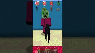 Squid Game vs Different Mobs meme shorts minecraft [upl. by Gotcher752]